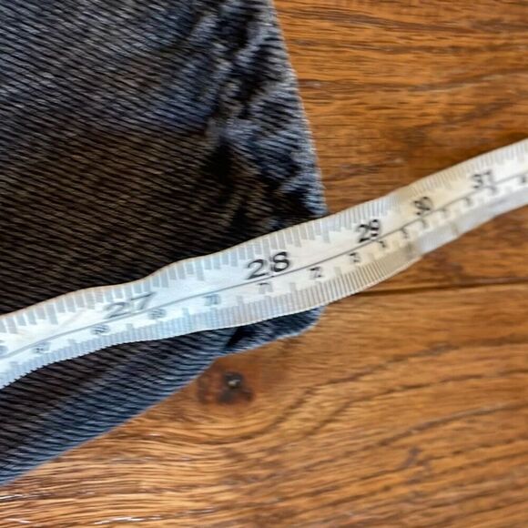 AGolde tapered leg high rise black jeans size 29 - Picture 4 of 13